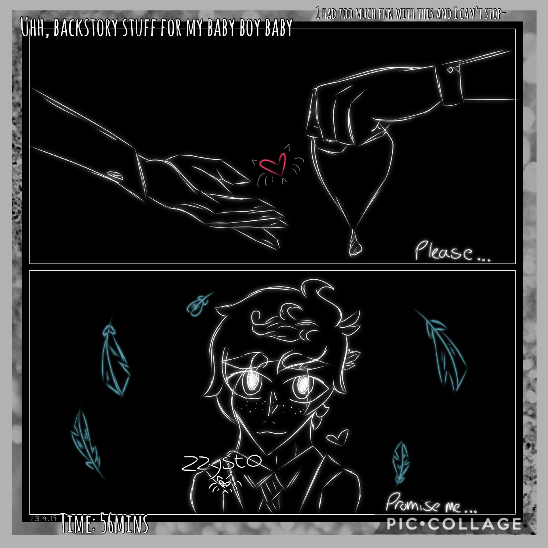 💫Tap💫
I know no one will, but feel free to make theories and guesses about this ((Charles’ backstory)) if you want,, h
I’m bad at explaining lore and backstory stuff through art,, I’m sorry :’)
Oh, can we take a moment to appreciate those hAnds- they took