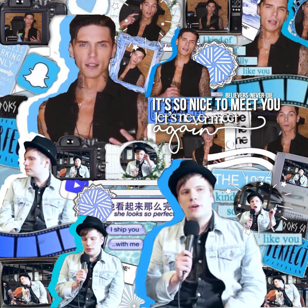 🔱Tap🔱

Andy and Patrick are honestly two of the most inspirational, incredible people! I actually kinda like this! Also follow my WHI @SunshinesRiptide!!!! Comment your WHI username please!

🔱We Don’t Have to Dance - Andy Black🔱