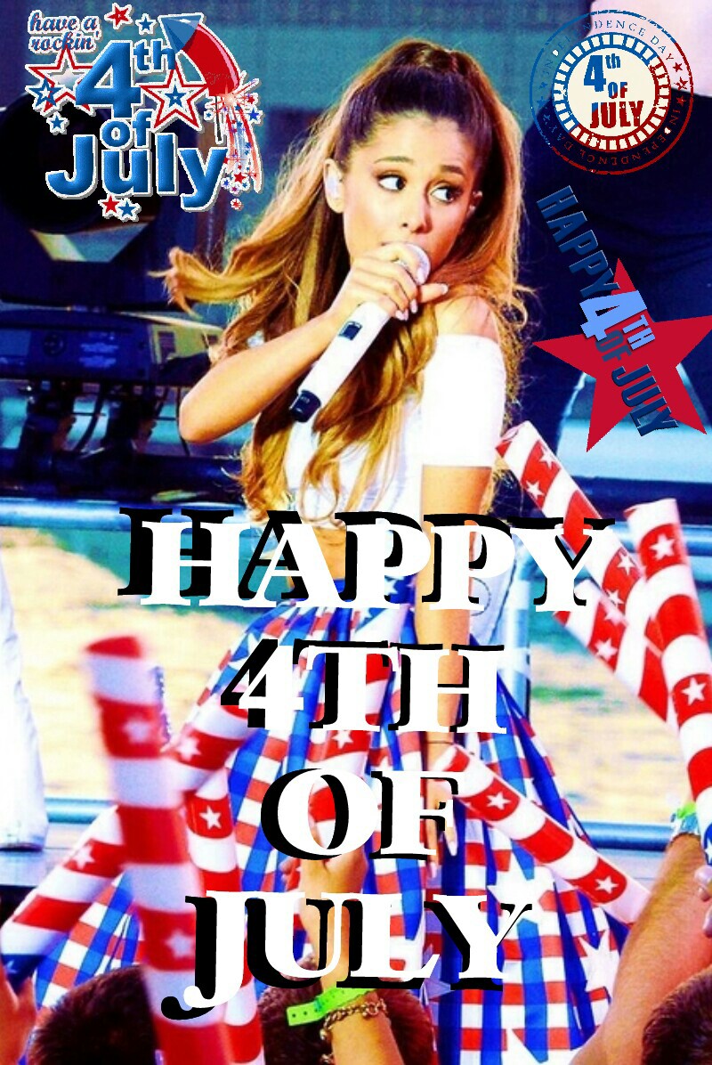 HAPPY
4TH
OF 
JULY