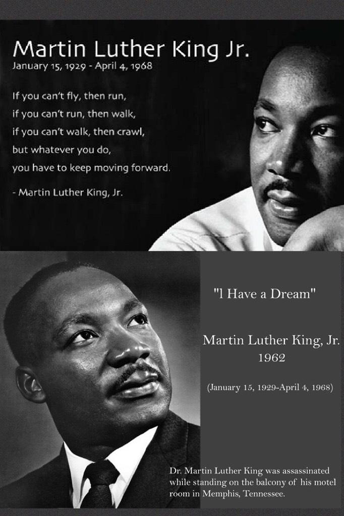 Happy Martin Luther King Jr. Day! 👨🏾 📄 🎙 🇺🇸 He was really inspirational, and it’s sad he’s not alive today. 😔 (If he was he’d be 86, I think.) 