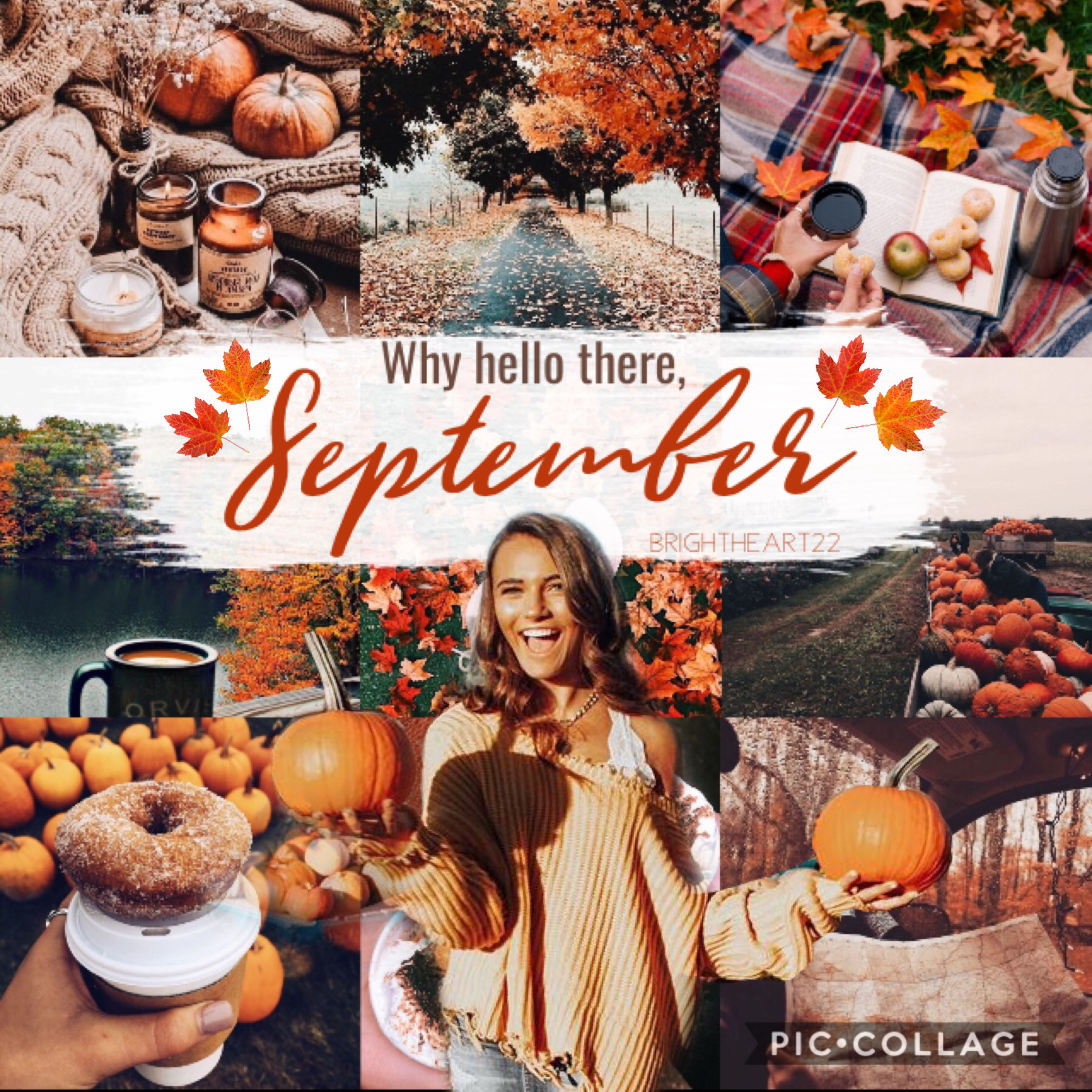 🍁TAP🍁
Hey guys!
Sorry I’ve been gone
School started and I got busy 
BUT
I’m back! As most of you know, Fall is my favorite season, and it’s finally here!  
I’m so happy.
Have a great day!
-Brightheart22 