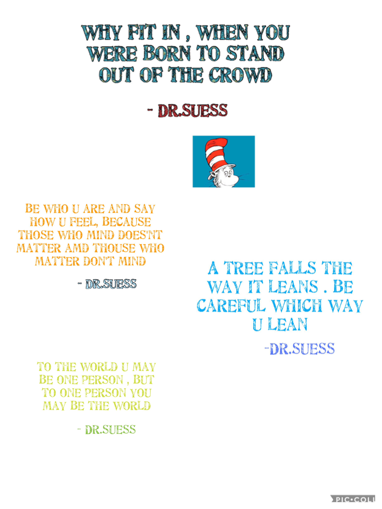 Dr.suess's inspriational quotes