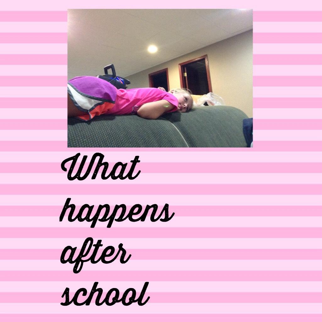 What happens after school 