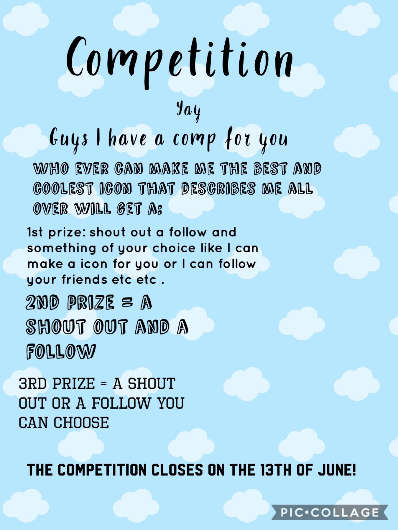 Competition alert!