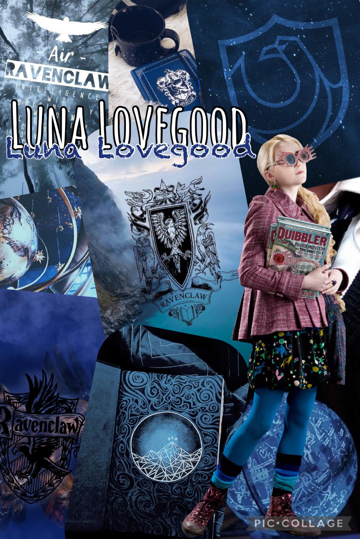 Luna Lovegood... (tap) 
What should I do now? I’m thinking of a game having maybe three people per house... Thoughts?? 