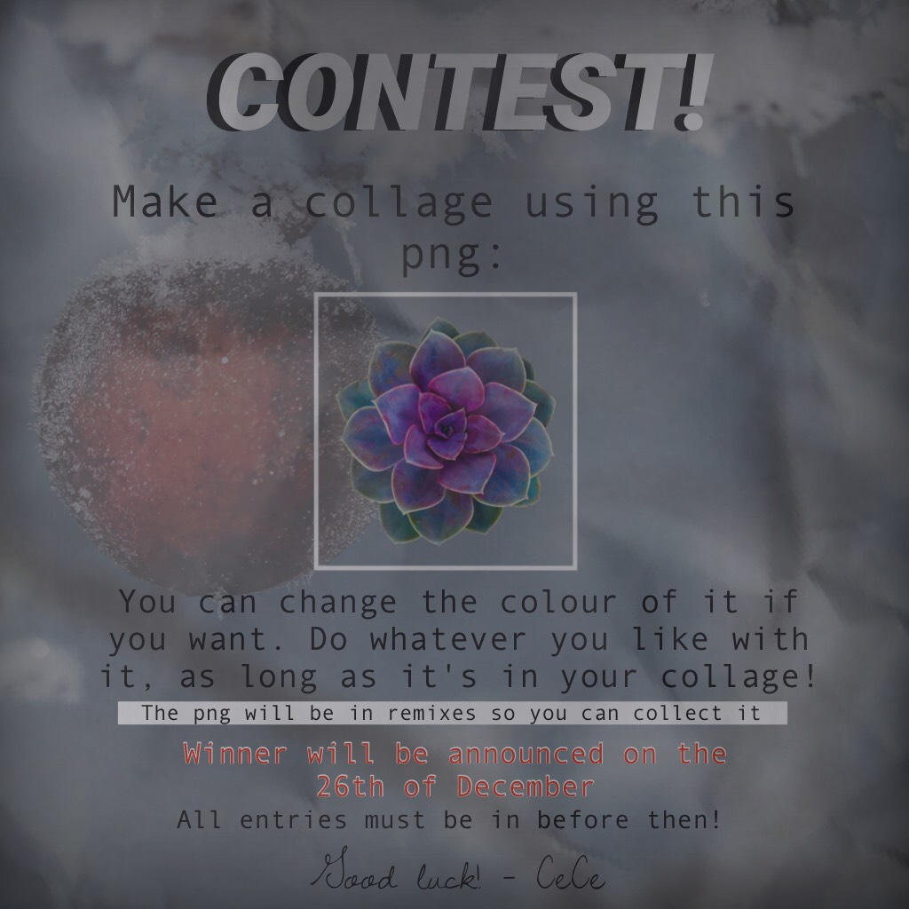 ❗️TAPPY❗️
This contest was inspired by: @triplet-klf 💓
Remember to check remixes to collect the png!😊
Have fun making your collage😛❣️
Tags: #contest #enter #png #fun #inspired