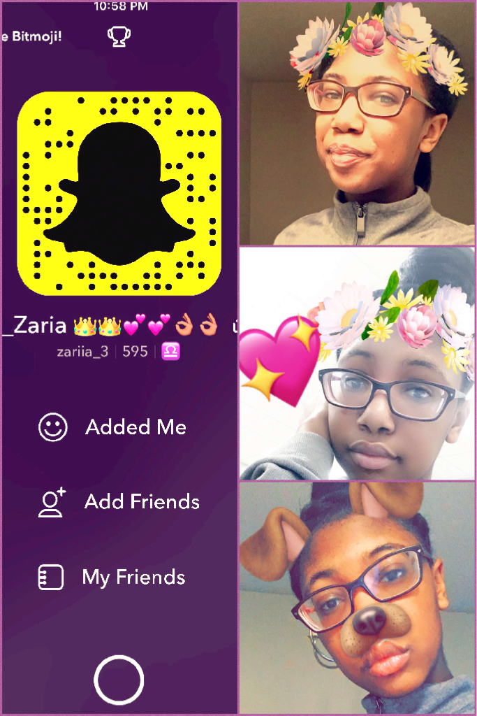 Add me on Snapchat 