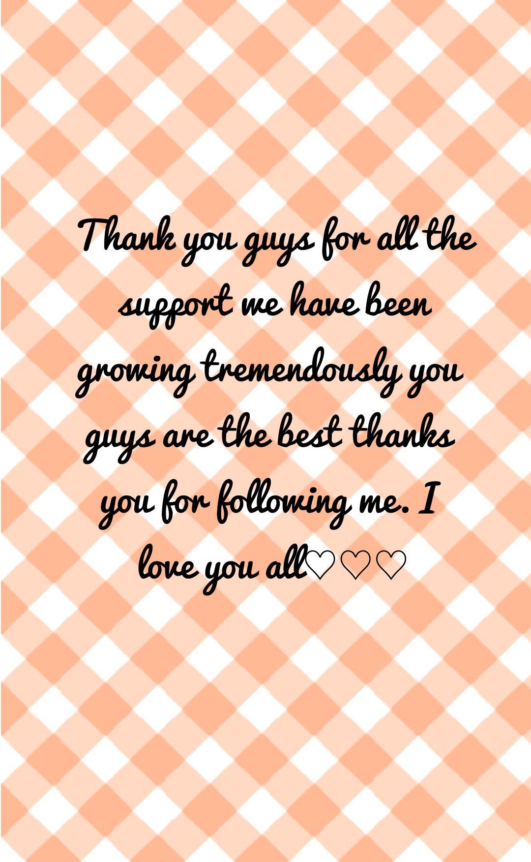 Thank you all so much for the support you guys rock. ILY♡♡♡