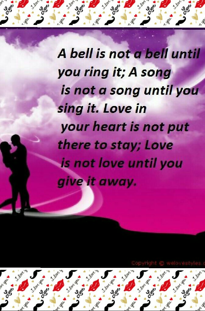 What Do You Think About This Love Quote❗❗❤