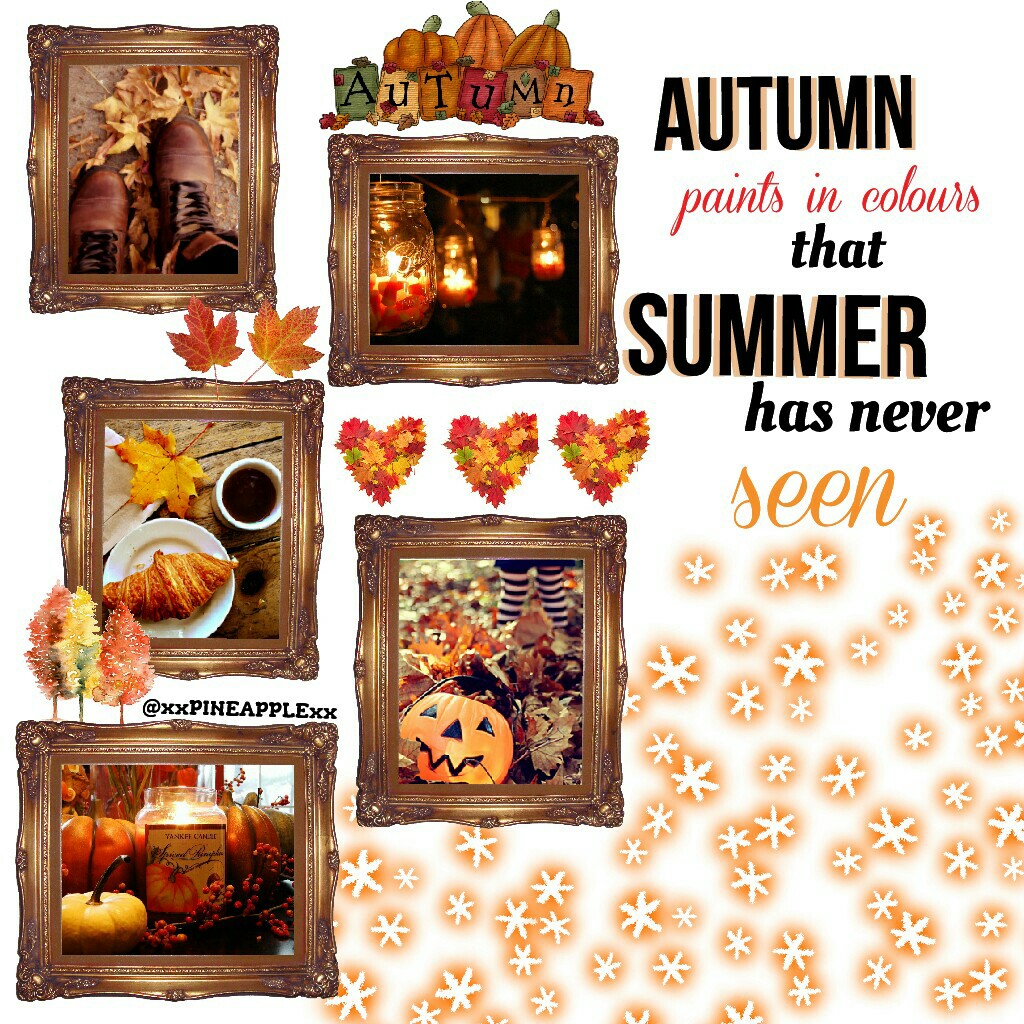 I love autumn🍁Hope you all have a great day today :) #pconly 
