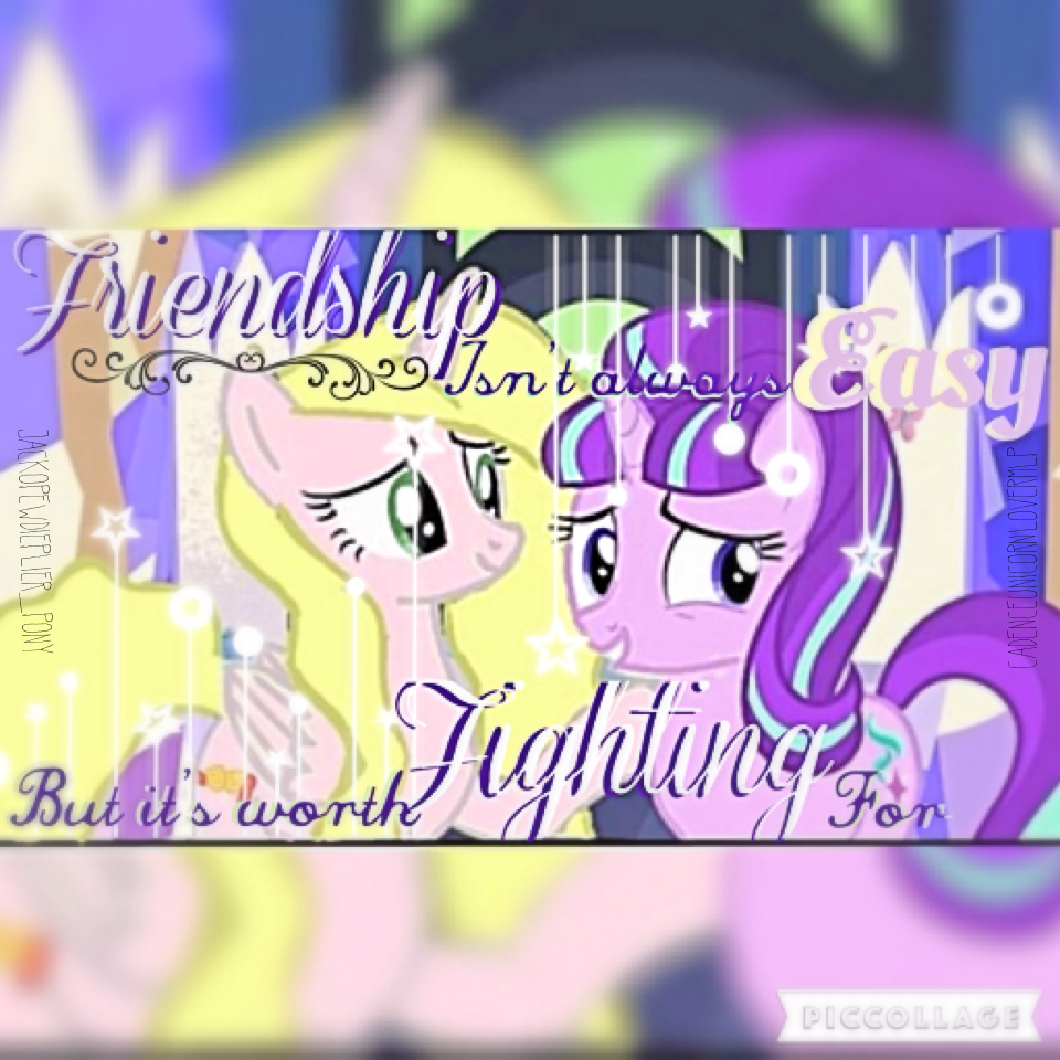 Jackopewdieplier_pony on Instagram put her pony in and I did the text and effects. I am super busy right now! 