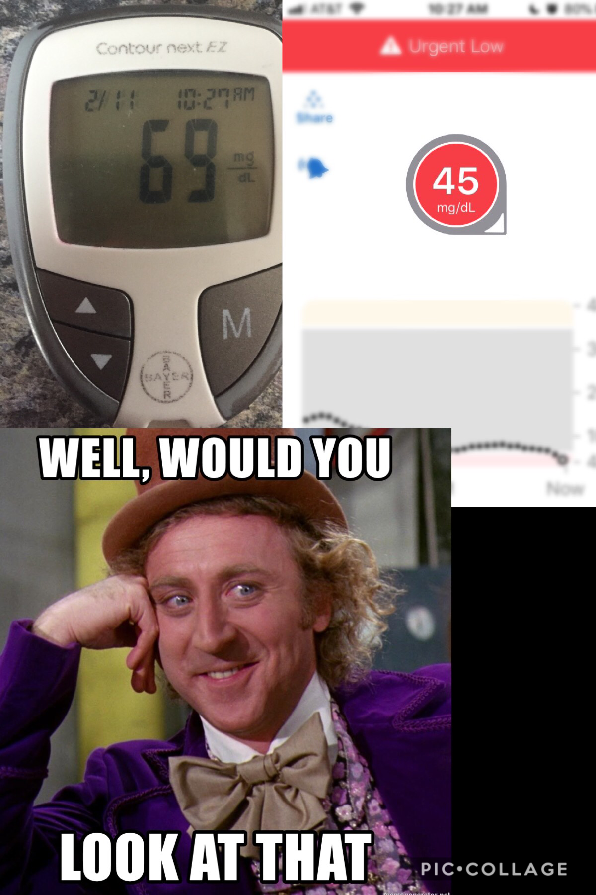 My first bad diabetic meme