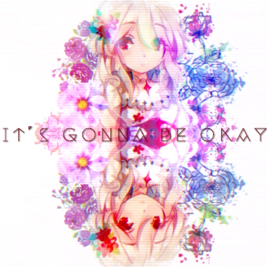 //Tippy Tappy//

"It's gonna be okay."
I really like this edit! So pretty 🌸