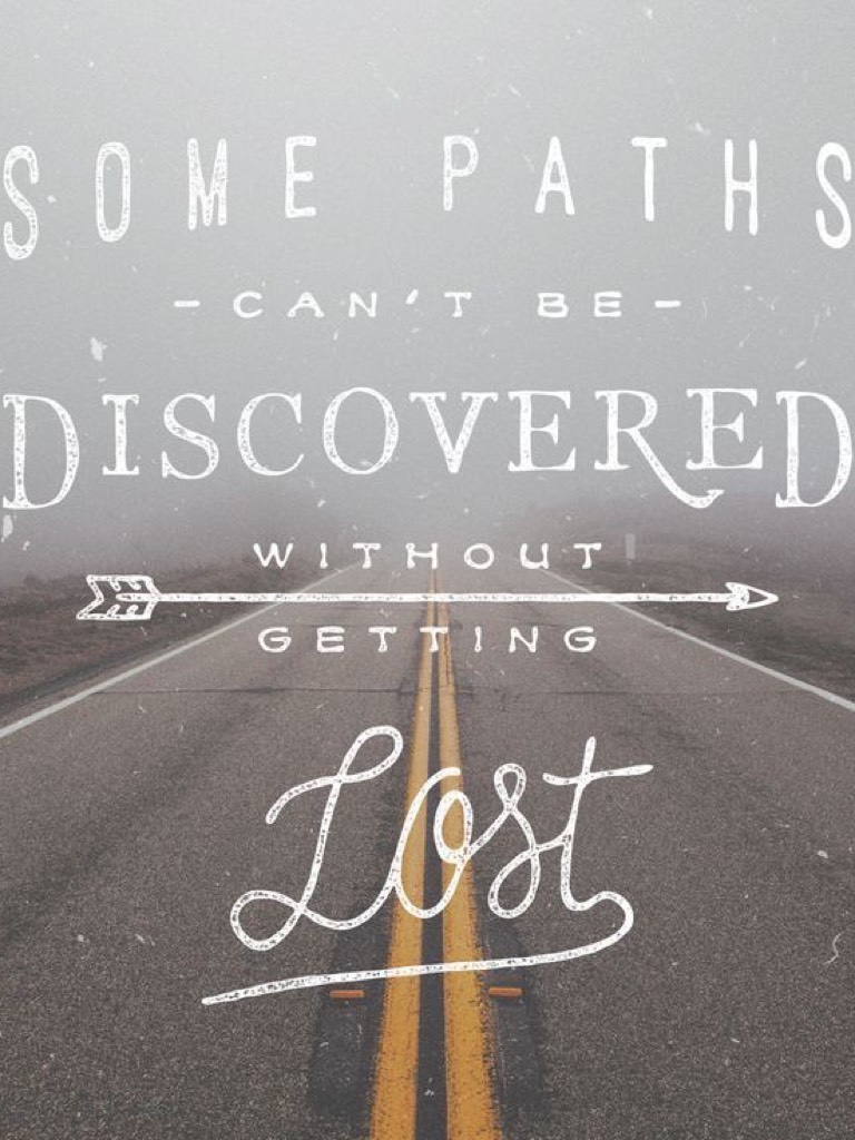 Some paths can’t get discovered without getting lost