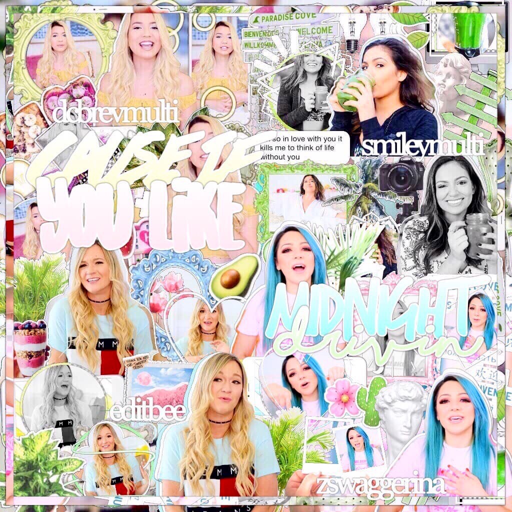 Lovely collab with these girls🍃🌸 love you all xx // Amber🌟