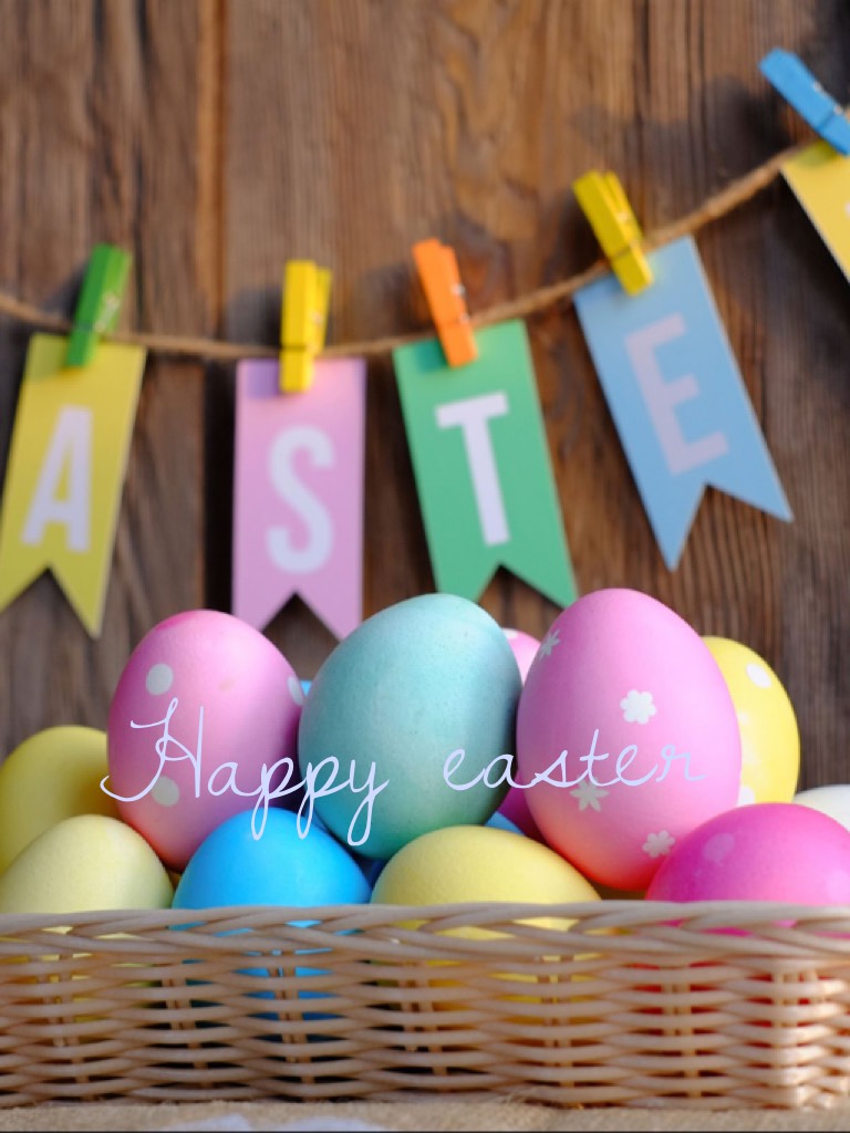  Happy Easter! I hope you have a wonderful weekend!