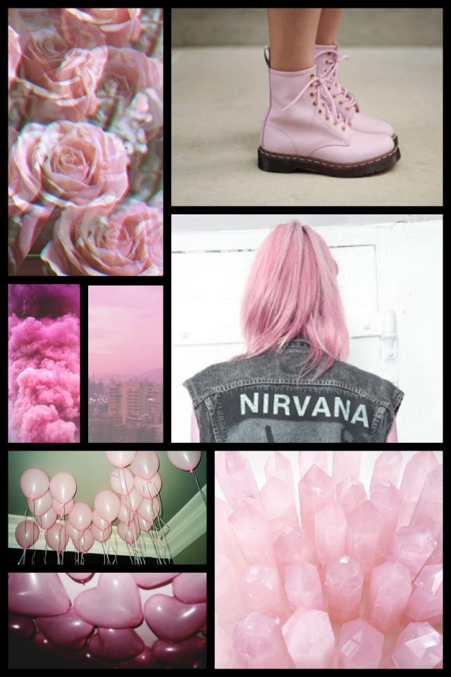 pink mood board//cred to Roxie 