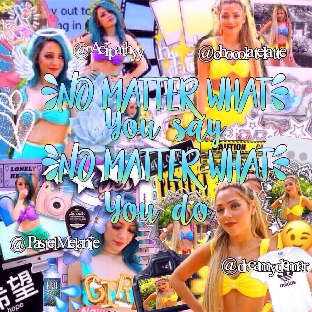 Collab with these three amazing people💗💋👏make sure to go follow all of them😽💋ilys💓💓//////guys tomorrow it'll be #oneyearofpastelmelanie😂👏💗