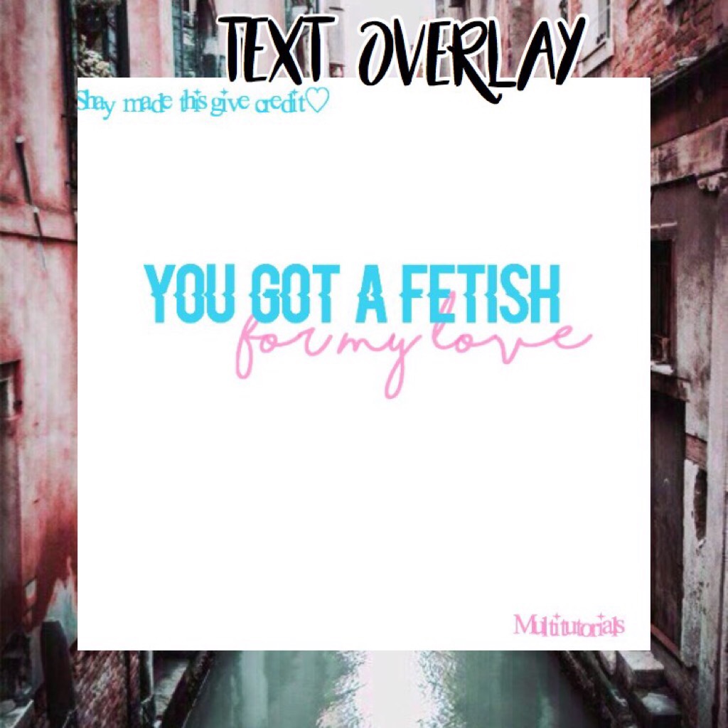 Text overlay Selena's new song fetish 💓