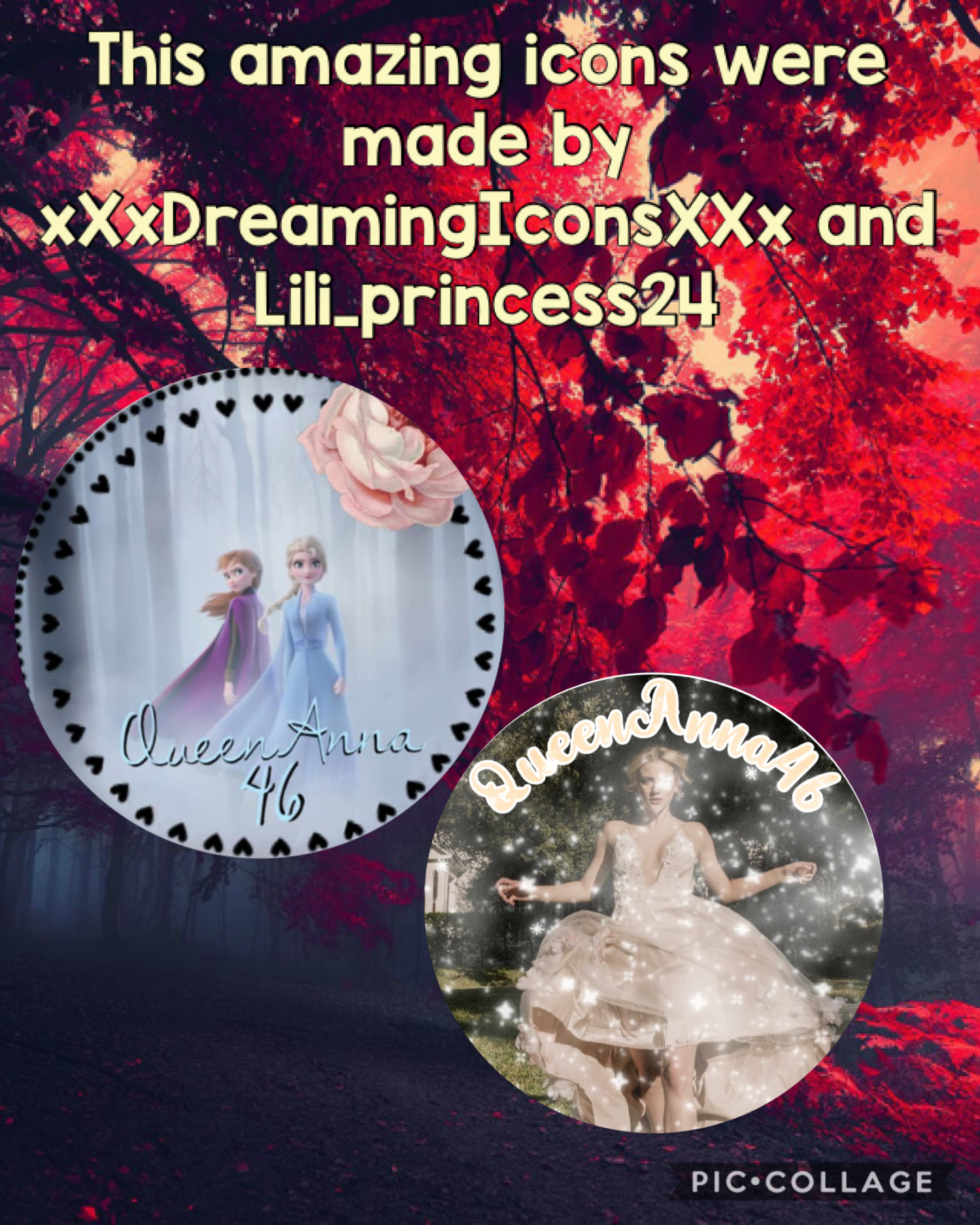 These amazing icons were made by xXxDreamingIconsXXx and Lili_princess24
