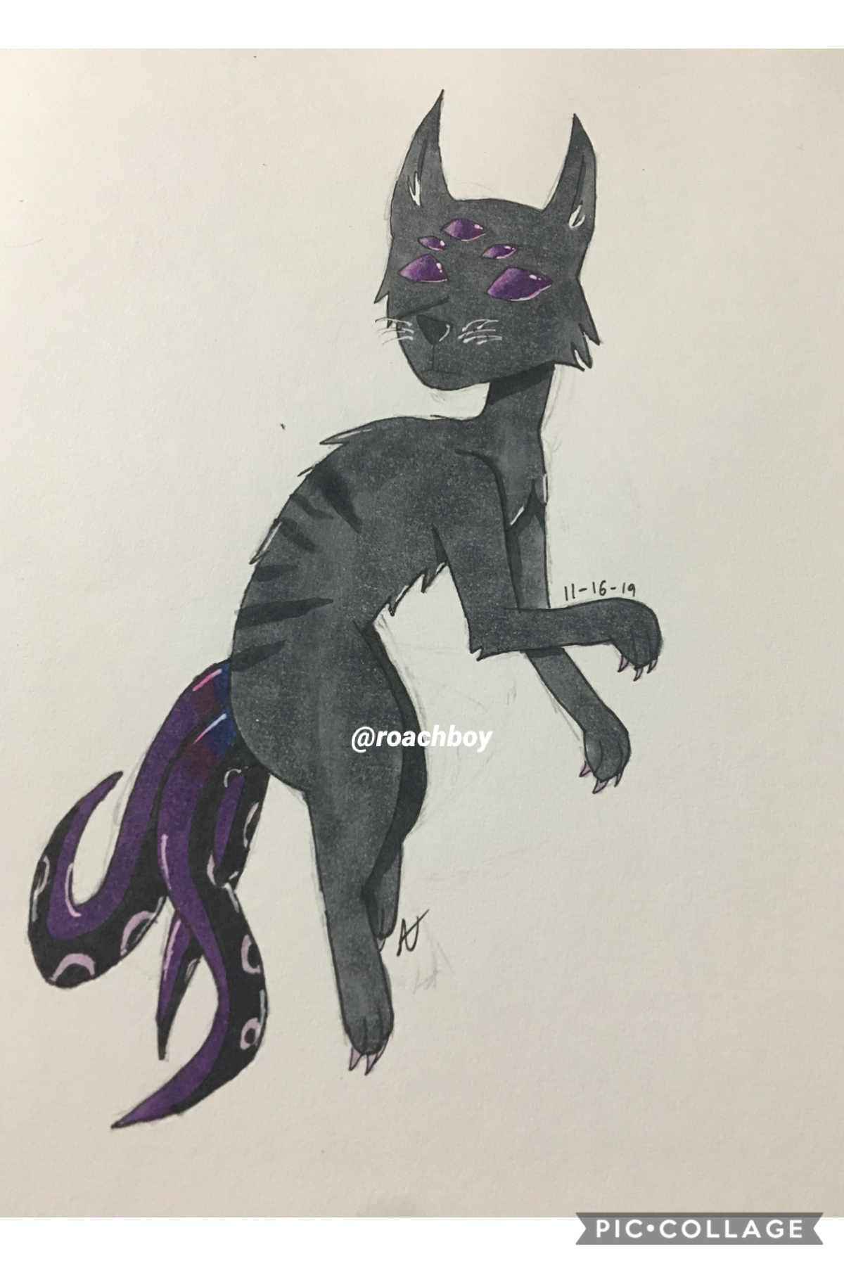 Khoshekh from Welcome to NightVale (time: 1hr?)