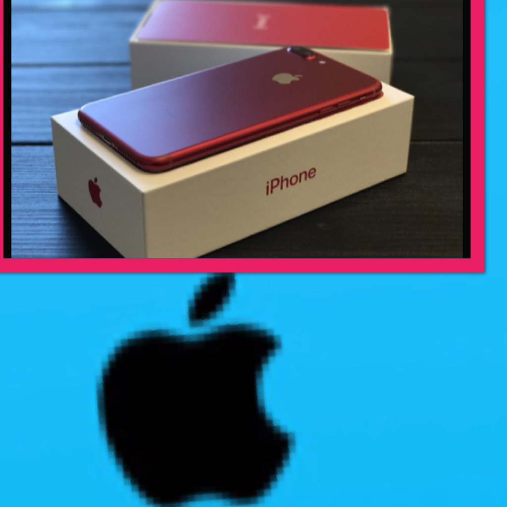 Red iPhone 7plus!!!