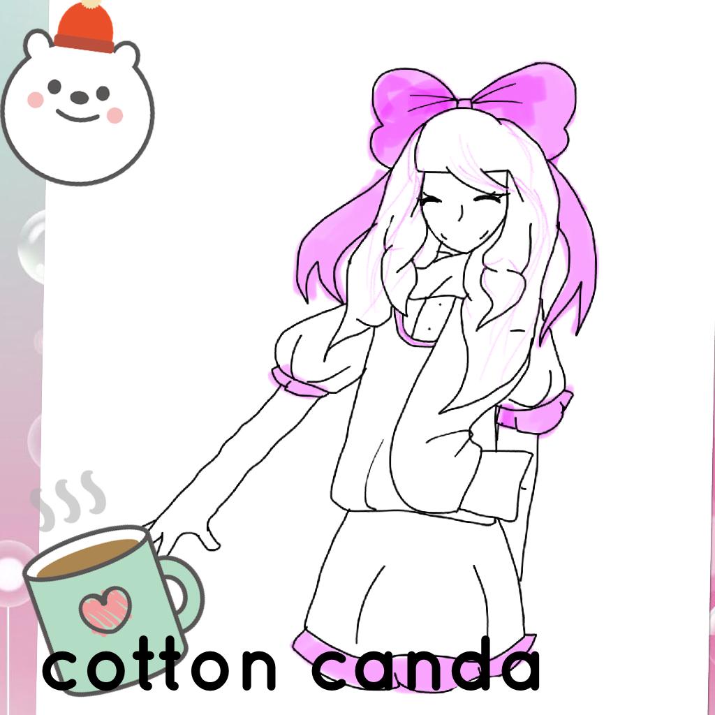 cotton canda orginal by:star story           draw:me