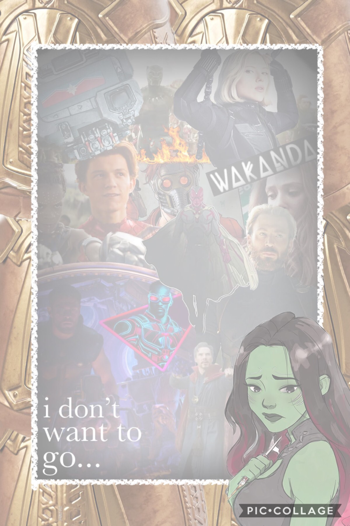 • Tap me •
Yes, I know the quote doesn’t match Gamora (😢) but y not mix things up? (Low key trying not to give spoilers😂) I’m going on a long trip this weekend so pls comment games that don’t require WiFi. Thanks. Self promo alert⚠️ Extras acc @flyingdolp