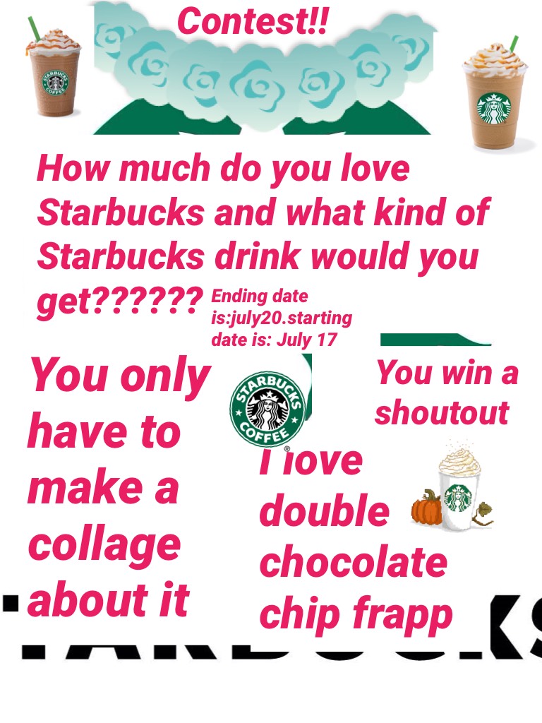 Starbucks contest 