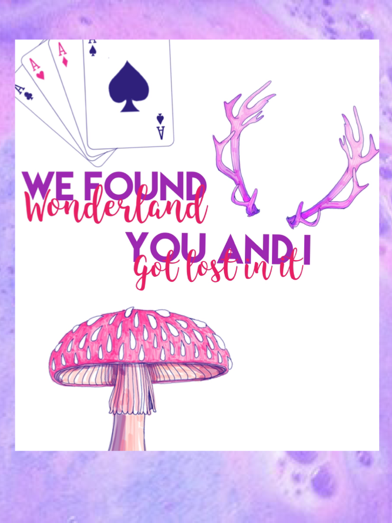TAP ME FOR A PRIZE! 👑
Make a collage using the Wonderland stickers! (They're free) I'll spam and shoutout WHOEVER does this! 🐷