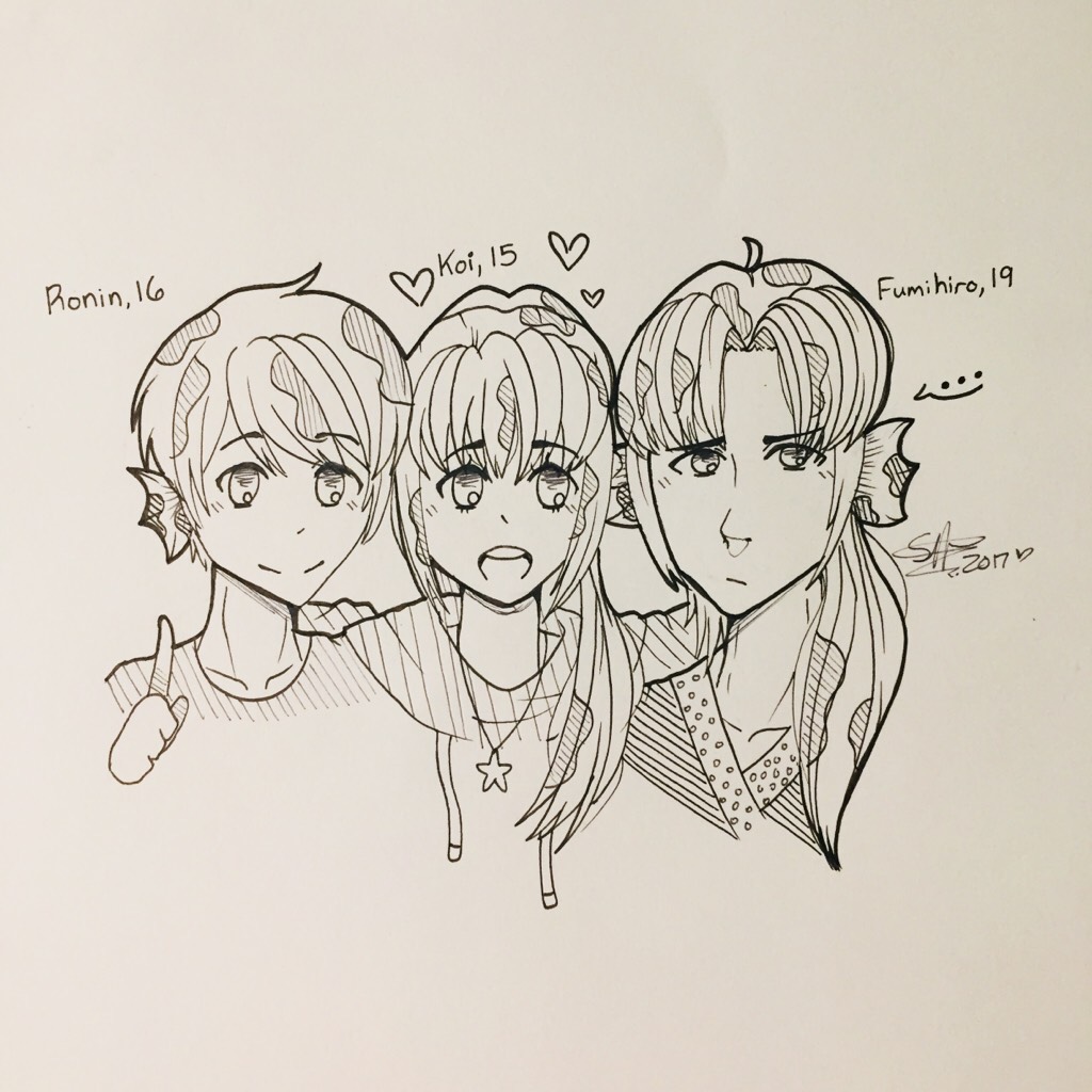 🌸

Koi and her three bros ^o^