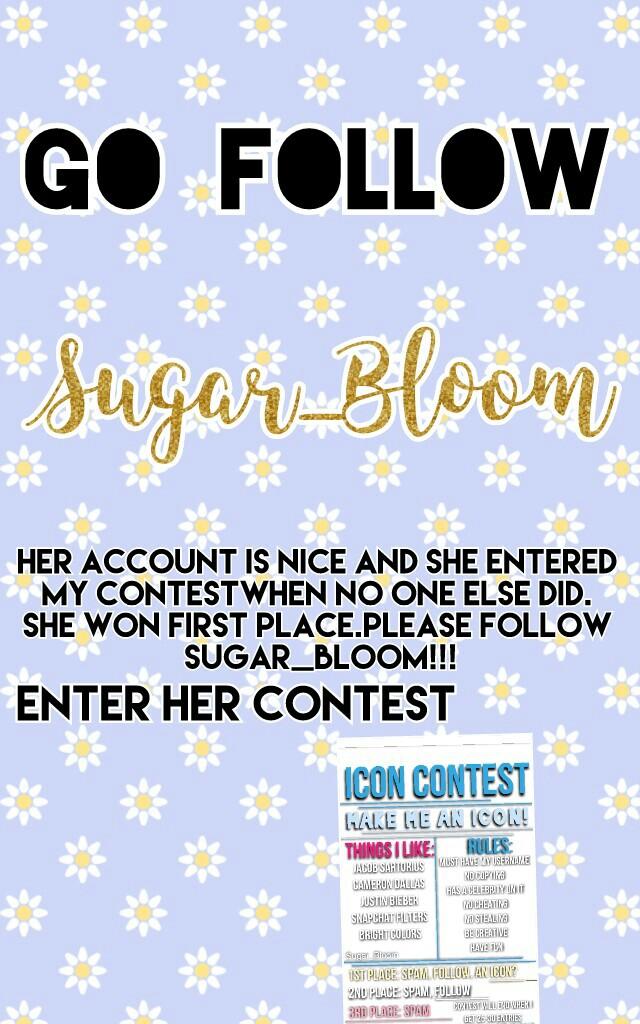 Click
Hey guys, its ShuShuDancer here.
Since Sugar_Bloom won first place on my tropical collage contest, she gets a fanpage
Please follow her.n
Bye Dancers