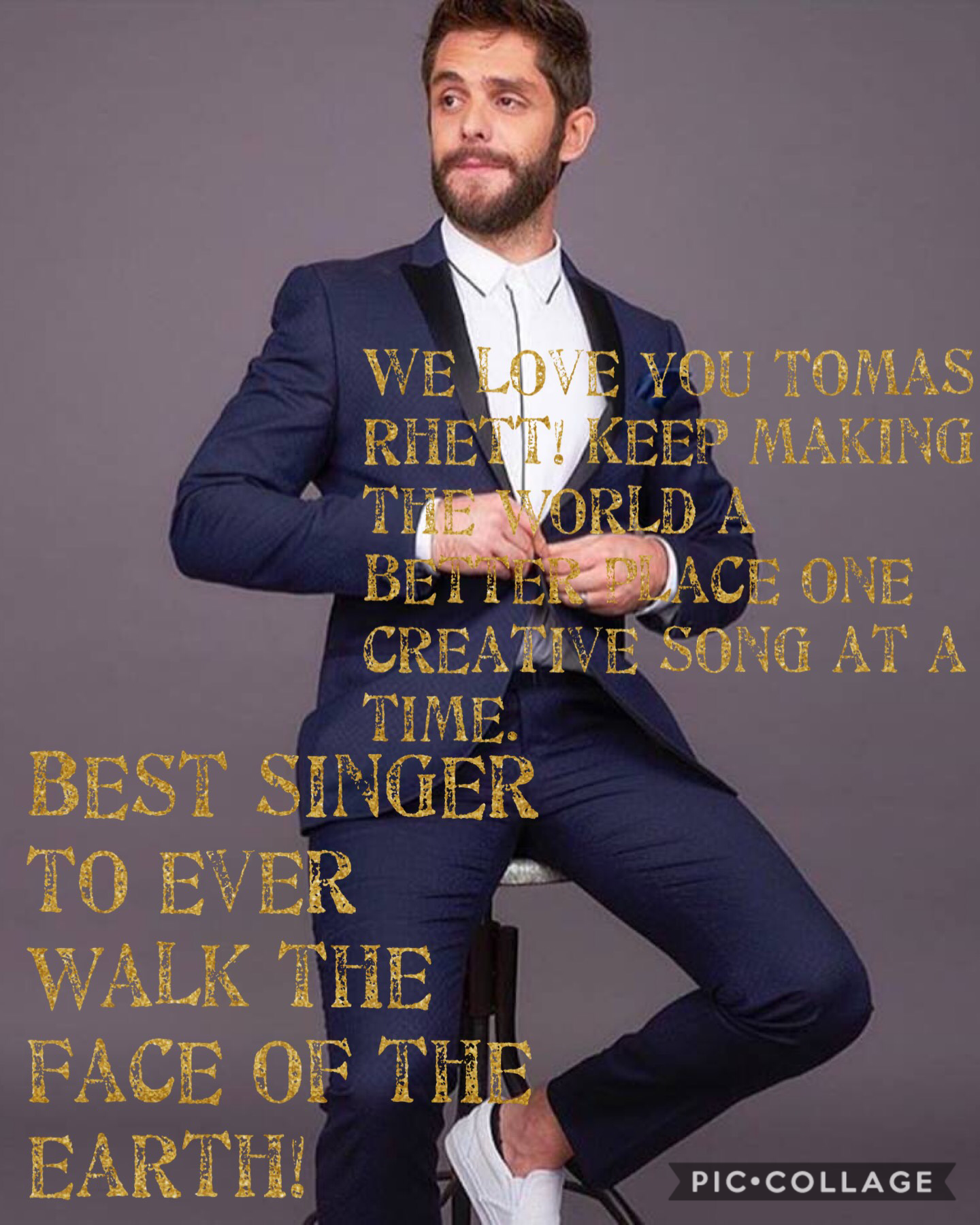 I have another account, but this is a fan page for all you Tomas Rhett lovers!