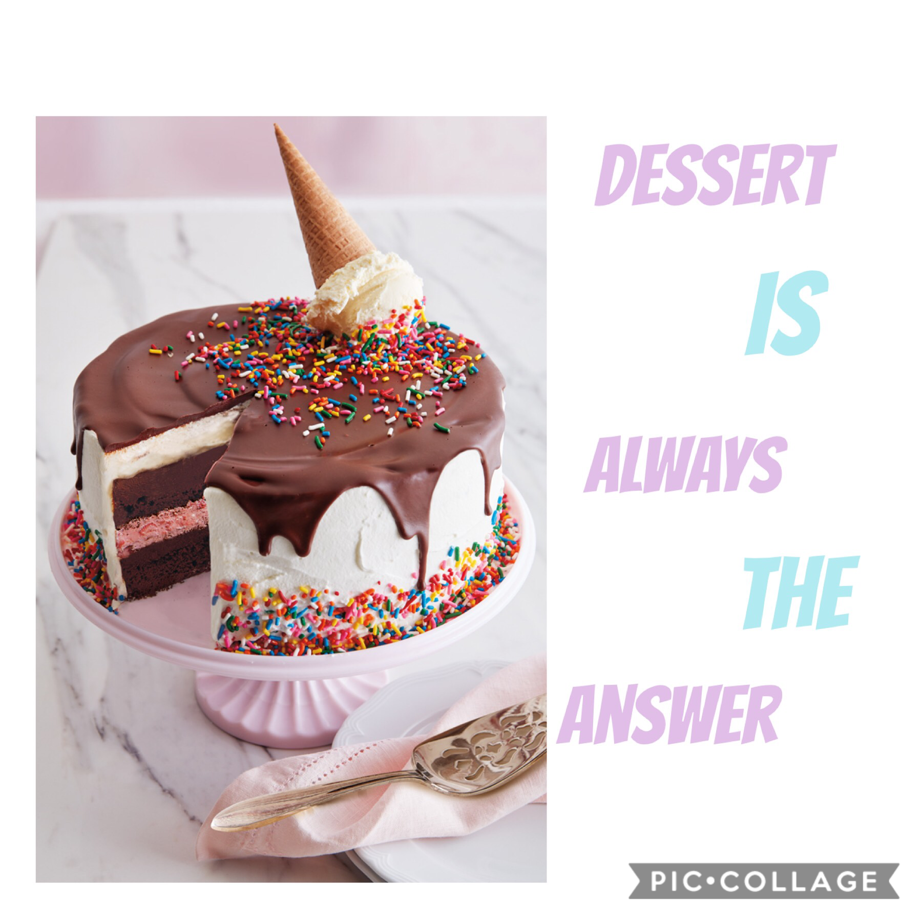 Dessert is always the answer
