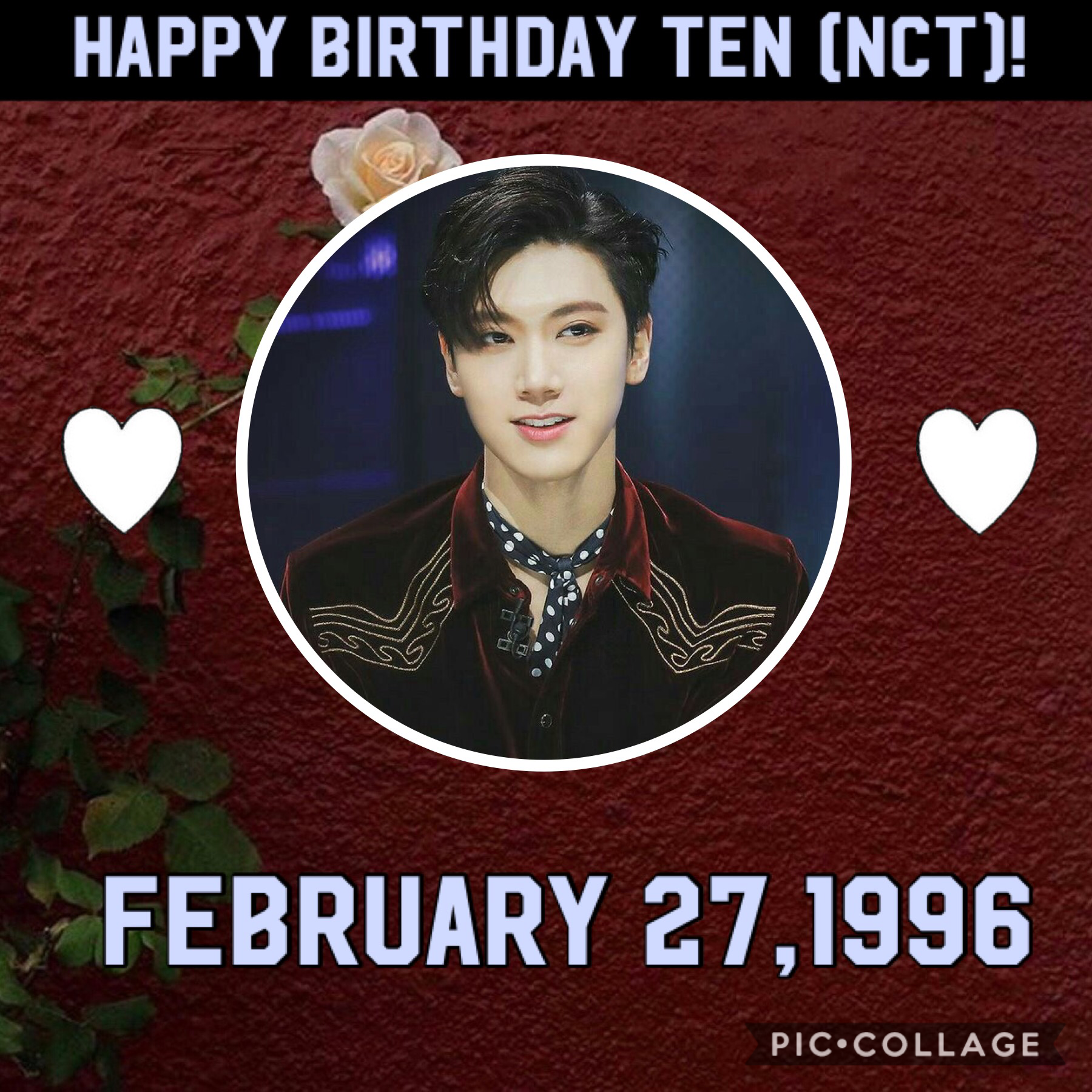 •Chittaphon Leechaiyapornkul•
Happy birthday to this Thai prince💞💞💞 Ten is so funny I remember wàtching NCT Life with him it was greeeat❤️
🎉🎉🎉🎉
Birthday edits coming tomorrow 
⛄️❄️⛄️❄️⛄️❄️⛄️