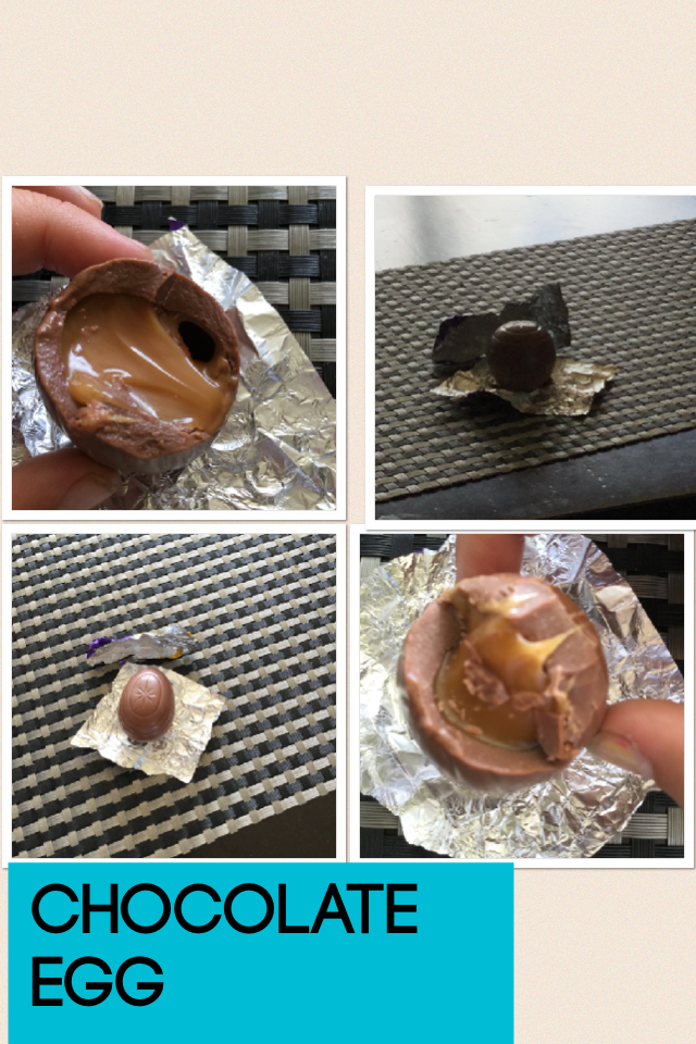 Chocolate egg 
