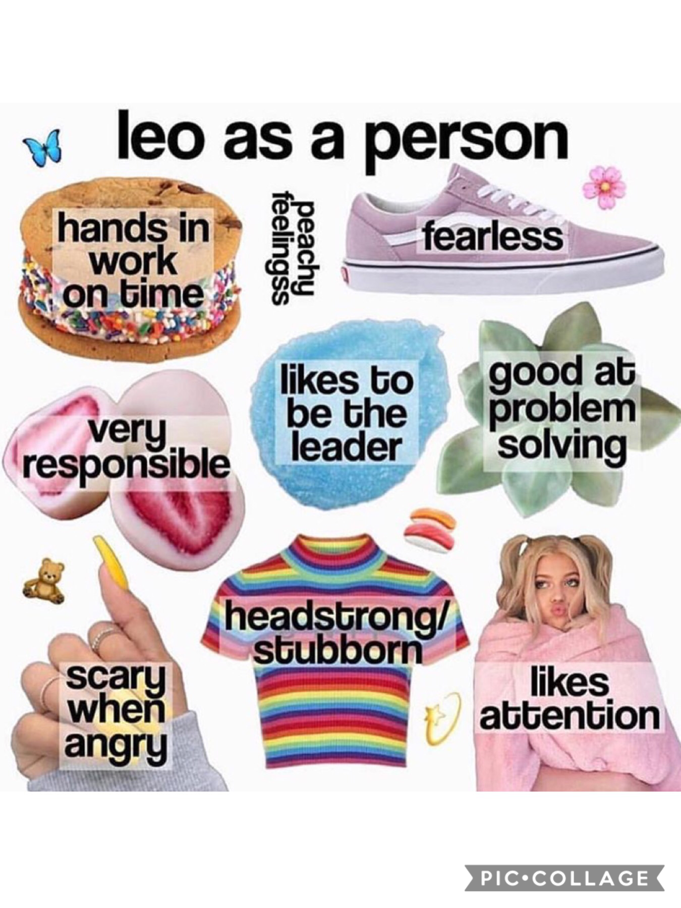 Leo as a person. Which are you. I’m libra