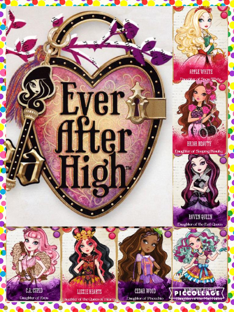 EVER AFYER HIGH Were the teenage sons and daughters of fairy tale character