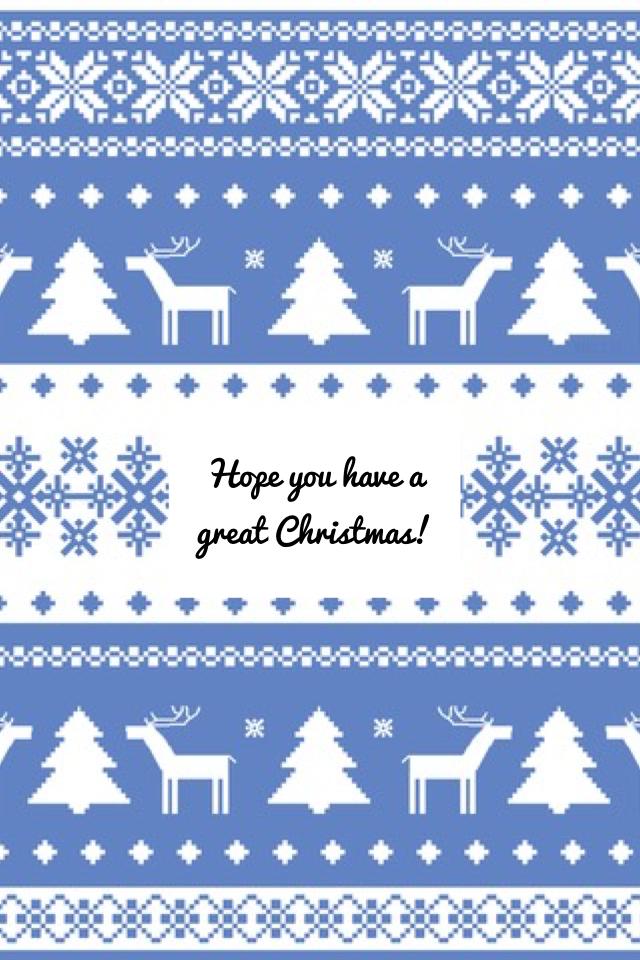 Merry Christmas!😊