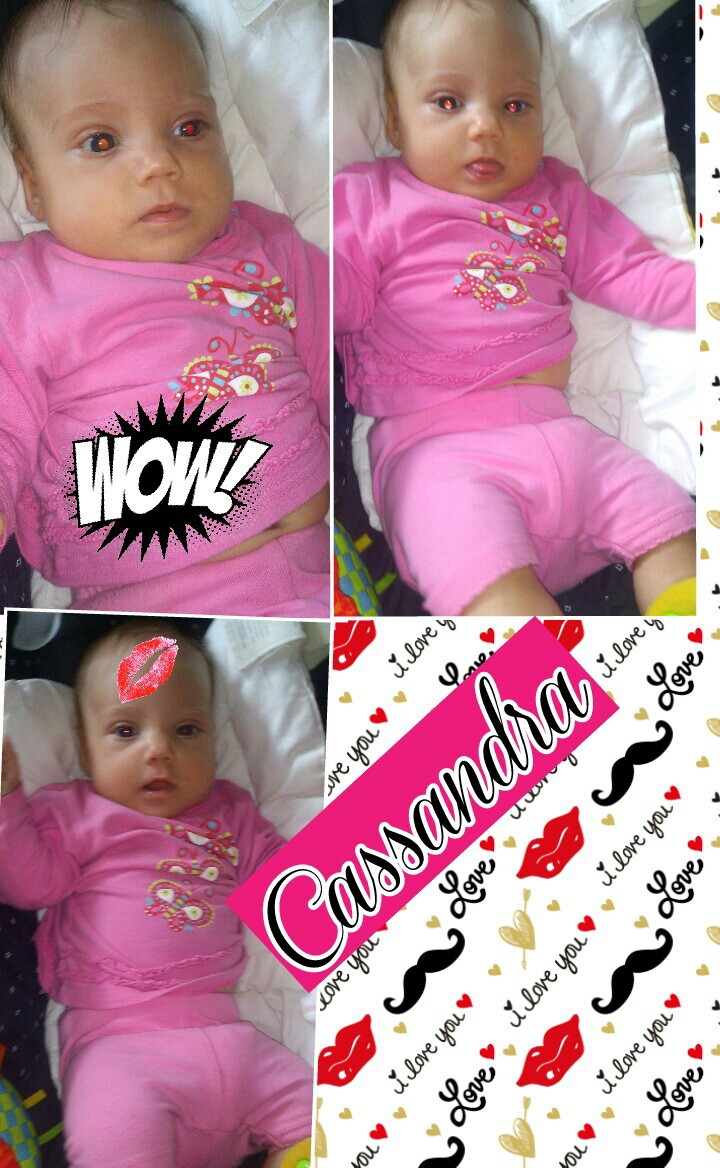 Cassandra i love my littlesister 
#follow #like 