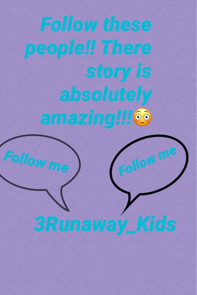 4Runaway_Kids follow them now.