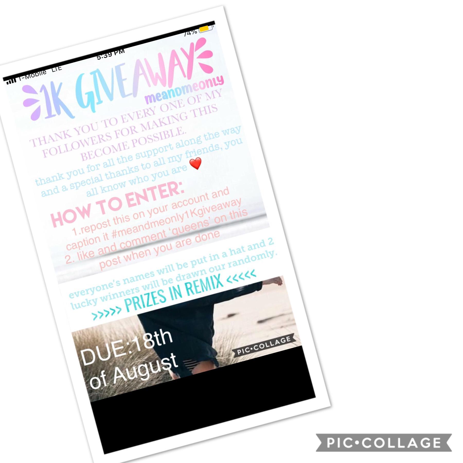 #meandmeonly1kgiveaway
