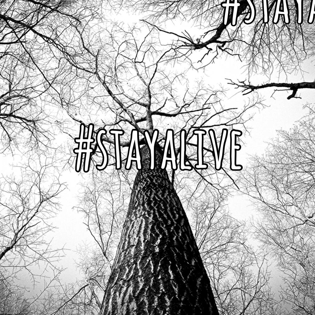#stayalive
