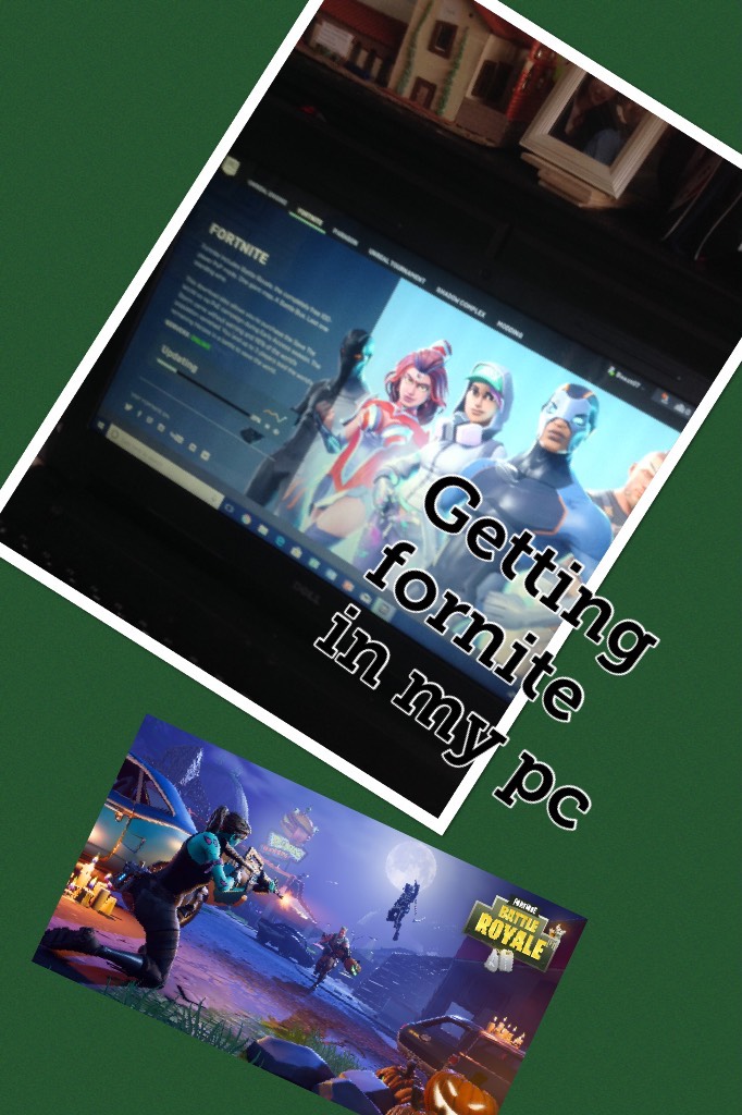Getting fornite in my pc 