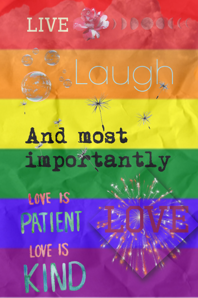 Love is love
A life is your life,
Your laughter is what you chose. 
We are patient,
We make the decision as humans to be kind. 
No matter to who,
Love is what it is to you.