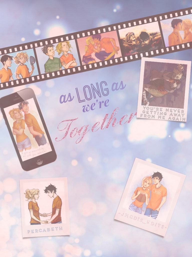 -CLICK-
I love Percy Jackson so much!!! "as long as we're together" ❤️ "you're never getting away from me again" quotes from HoO series!!!!! plz rate 1-10❤️