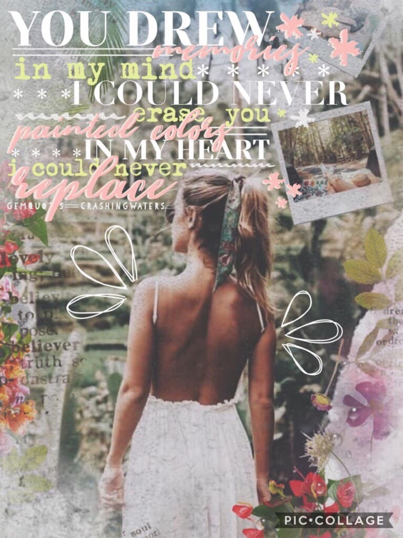Collab with the absolutely incredible gemquotes!💓
Every single on of her collages are stunning, she did the absolutely stunning text for this collage ❤️❤️School has been so busy 😂I’ve had so many homework’s and tests but I’ll definitely try to post and ch