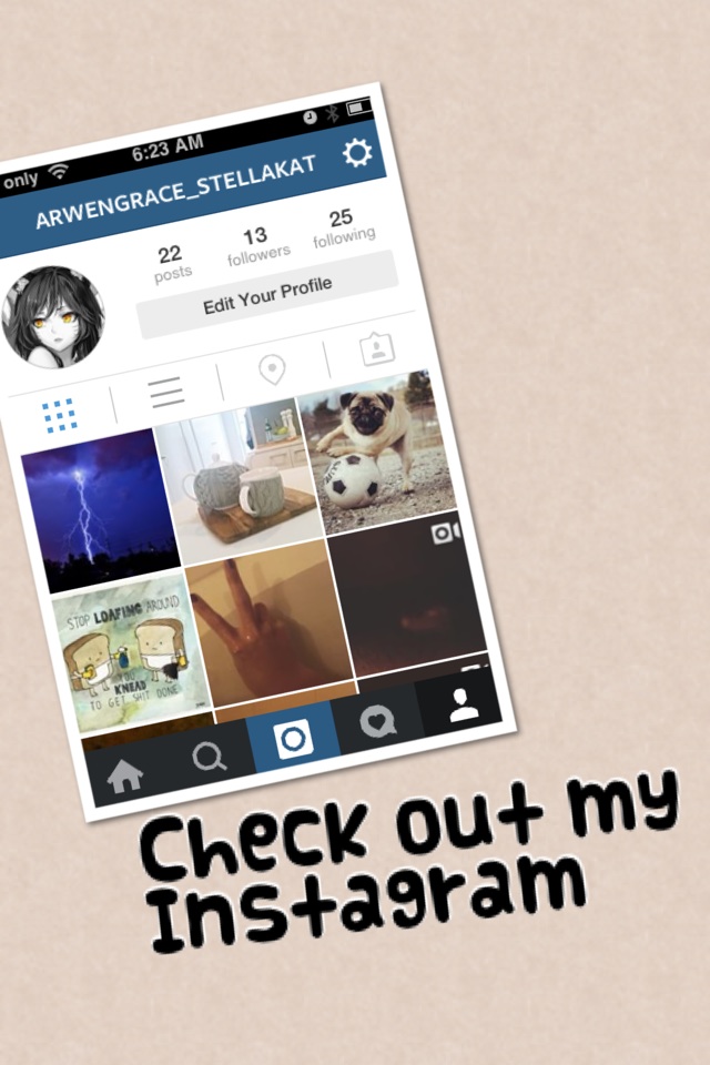 Check out my Instagram 