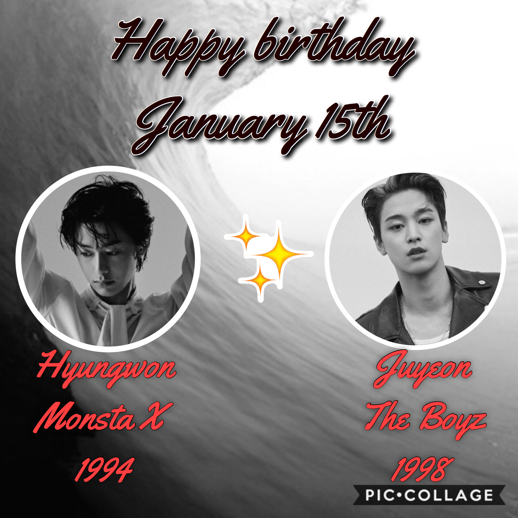 •🎈❄️•
Happy birthday to some two very handsome men😳🥰😂💞 Also there is a VERY slight possibility that I’d be able to see Monsta X in concert🤭
☃️❄️~Whoop~❄️☃️