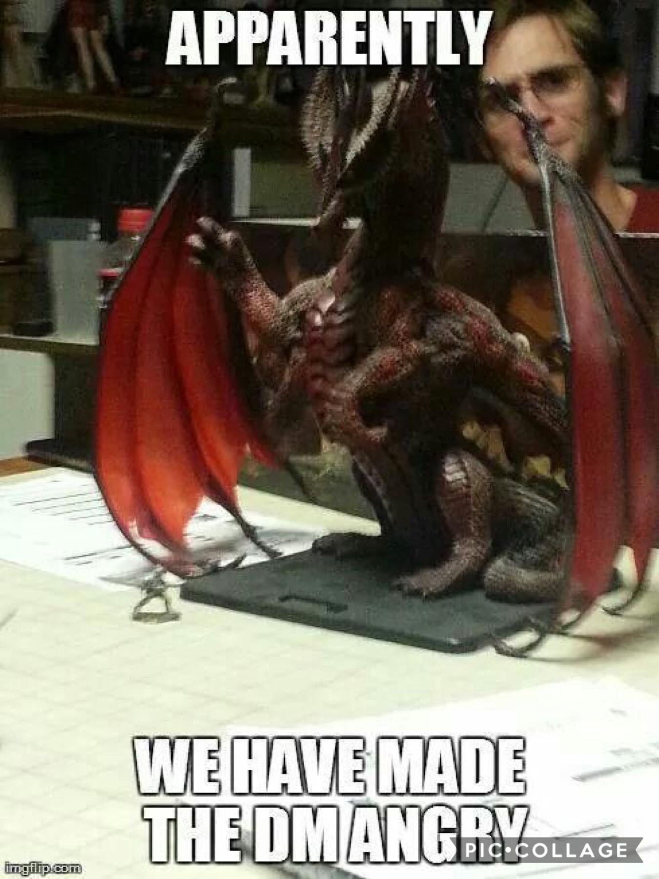 🐉⚔️Tapith⚔️🐉
Don’t cross me D&D players......